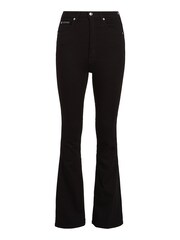 Calvin Klein Black Skinny Bootcut Jeans - Image 3 of 5