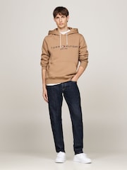 Tommy Hilfiger Natural Tommy Hilfiger Green Logo Hoodie - Image 3 of 7