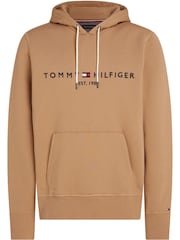 Tommy Hilfiger Natural Tommy Hilfiger Green Logo Hoodie - Image 5 of 7