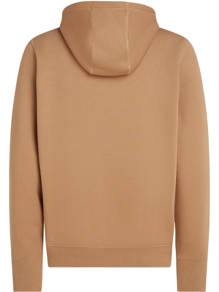 Tommy Hilfiger Natural Tommy Hilfiger Green Logo Hoodie - Image 6 of 7
