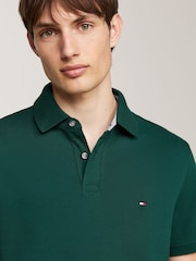 Tommy Hilfiger Green 1985 Regular Fit Polo Shirt - Image 3 of 6