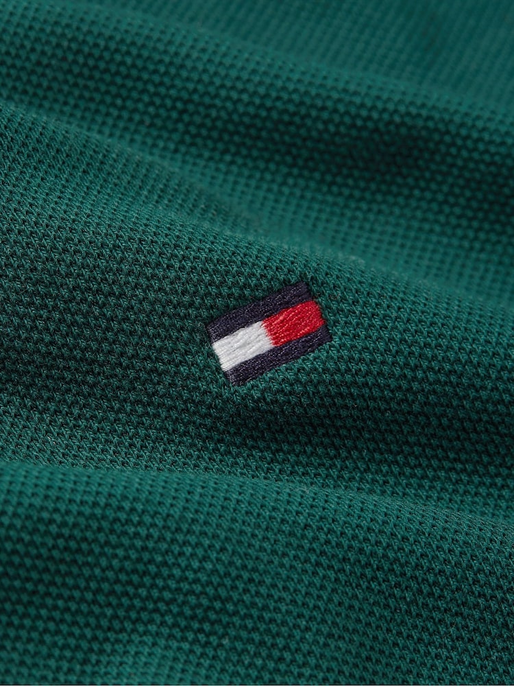 Tommy Hilfiger Green 1985 Regular Fit Polo Shirt - Image 6 of 6