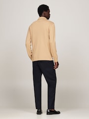 Tommy Hilfiger Brown 1985 Regular Long Sleeve Polo Shirt - Image 4 of 6