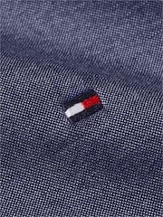 Tommy Hilfiger Blue Regular Fit Solid Heritage Oxford Shirt - Image 6 of 6
