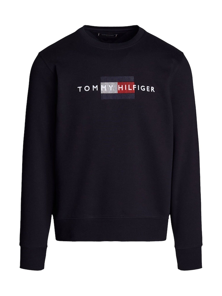 Tommy Hilfiger Flag Embroidered Sweatshirt - Image 5 of 5