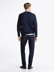 Tommy Hilfiger Blue Stack Sweatshirt - Image 4 of 4