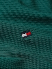 Tommy Hilfiger Green 1985 Regular Long Sleeve Polo Shirt - Image 6 of 6