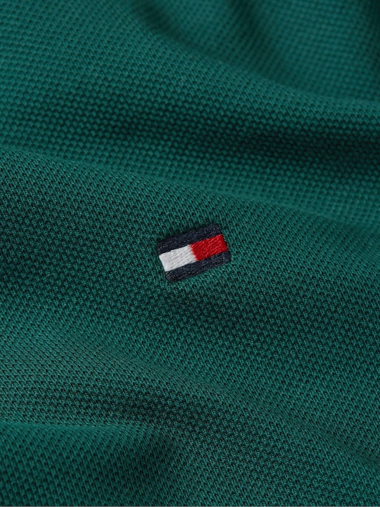 Tommy Hilfiger Green 1985 Regular Long Sleeve Polo Shirt - Image 6 of 6