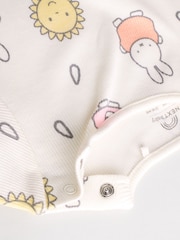 Cream Baby License Miffy Short Sleeve Top and Leggings Set 2 Piece - Image 9 of 11