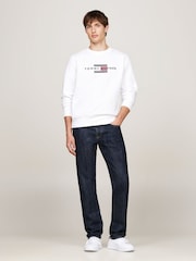 Tommy Hilfiger Flag Embroidered Sweatshirt - Image 4 of 5