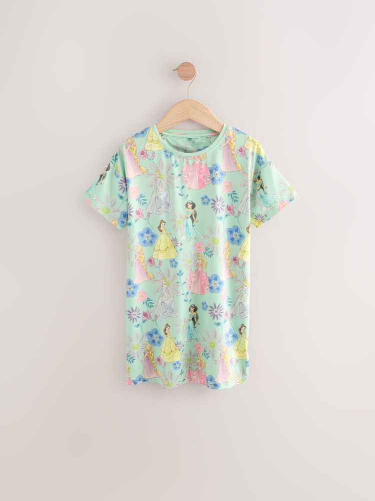 Pink Disney Princess Nighties 2 Pack (2-12yrs) - Image 2 of 5