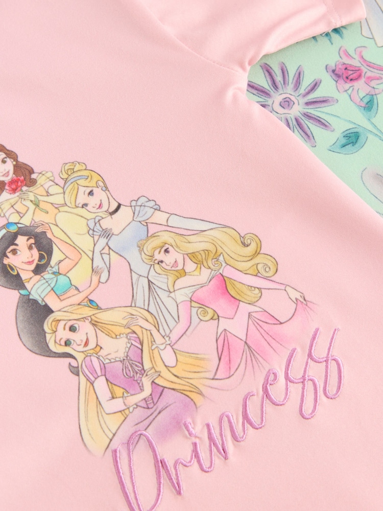 Pink Disney Princess Nighties 2 Pack (2-12yrs) - Image 5 of 5