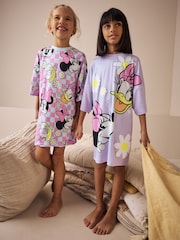 Multi Minnie Mouse Nighties 2 Pack (2-14yrs) - Image 1 of 6