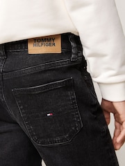 Tommy Hilfiger Black Modern Straight Jeans - Image 3 of 5