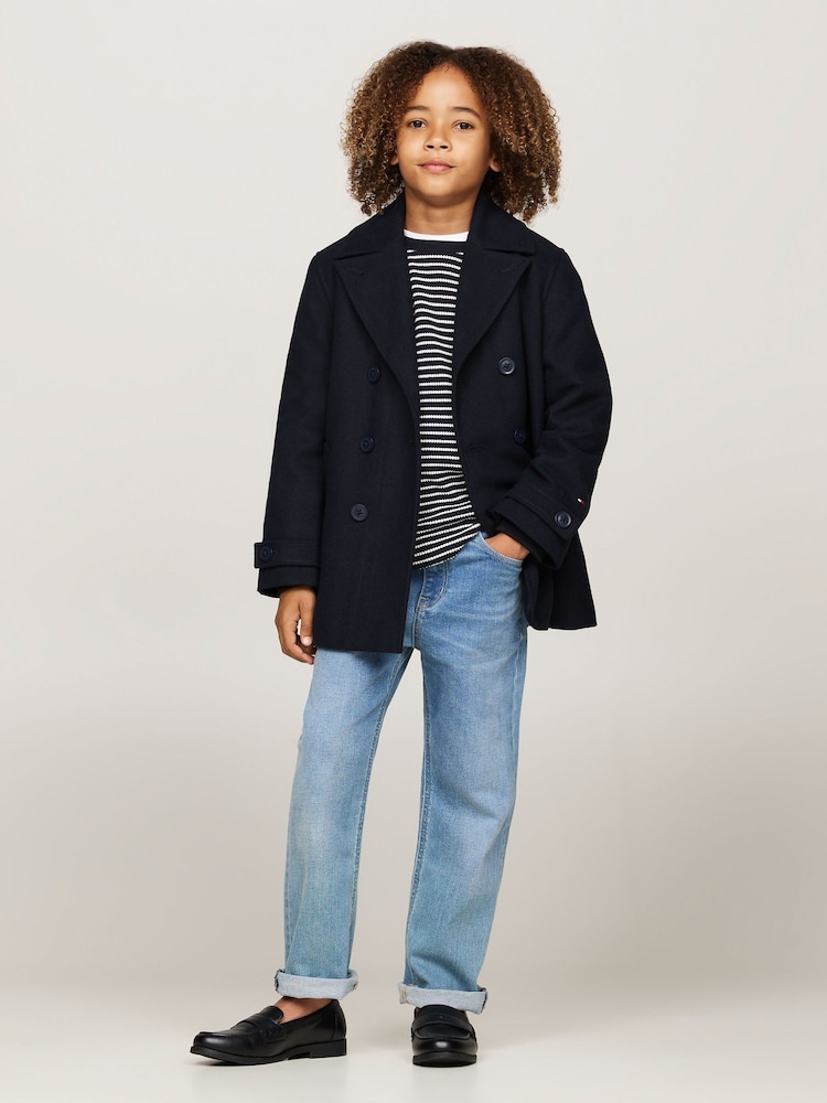 Tommy Hilfiger Blue Light Padded Peacoat - Image 1 of 5
