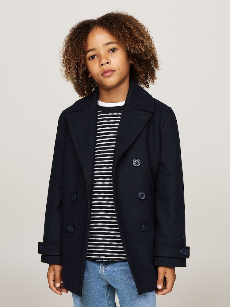 Tommy Hilfiger Blue Light Padded Peacoat - Image 2 of 5