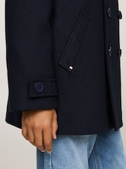 Tommy Hilfiger Blue Light Padded Peacoat - Image 4 of 5