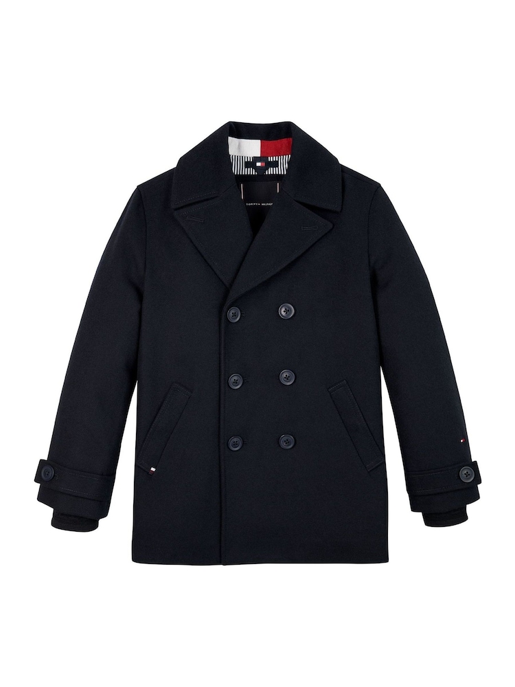 Tommy Hilfiger Blue Light Padded Peacoat - Image 5 of 5