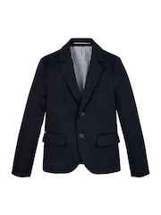 Tommy Hilfiger Синий праздничный тканый блейзер - Изображение 5 из 5