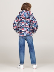 Tommy Hilfiger Blue Boys Essential Down Puffer Jacket - Image 3 of 5