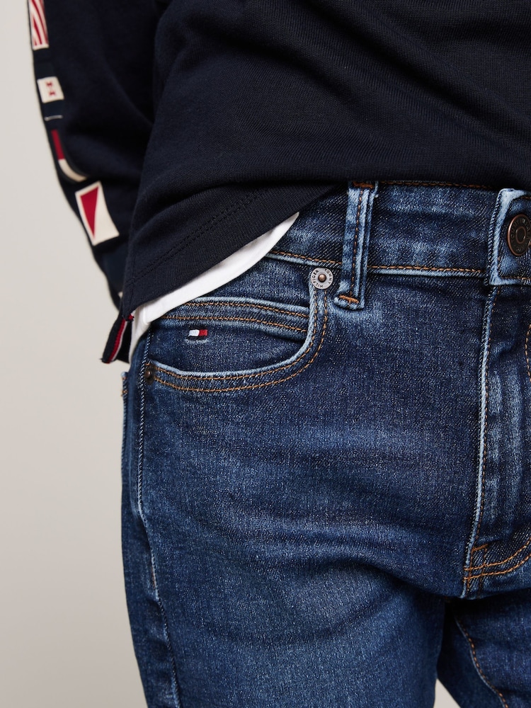 Tommy Hilfiger Blue Modern Straight Jeans - Image 4 of 5