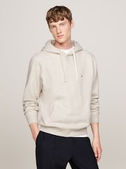 Tommy Hilfiger Essential Fleece White Hoodie - Image 1 of 6