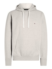 Tommy Hilfiger Essential Fleece White Hoodie - Image 5 of 6