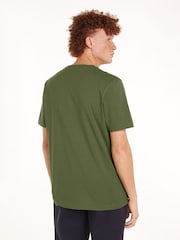 Tommy Hilfiger Green 100% Cotton T-Shirt - Image 2 of 6