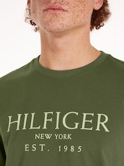 Tommy Hilfiger Green 100% Cotton T-Shirt - Image 3 of 6