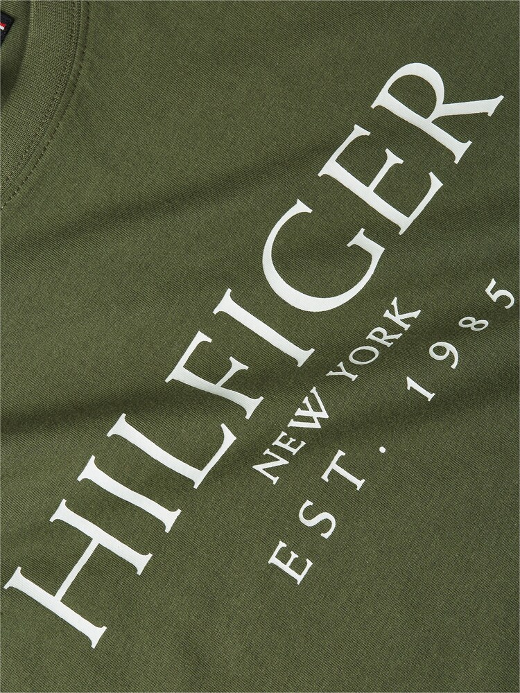 Tommy Hilfiger Green 100% Cotton T-Shirt - Image 6 of 6
