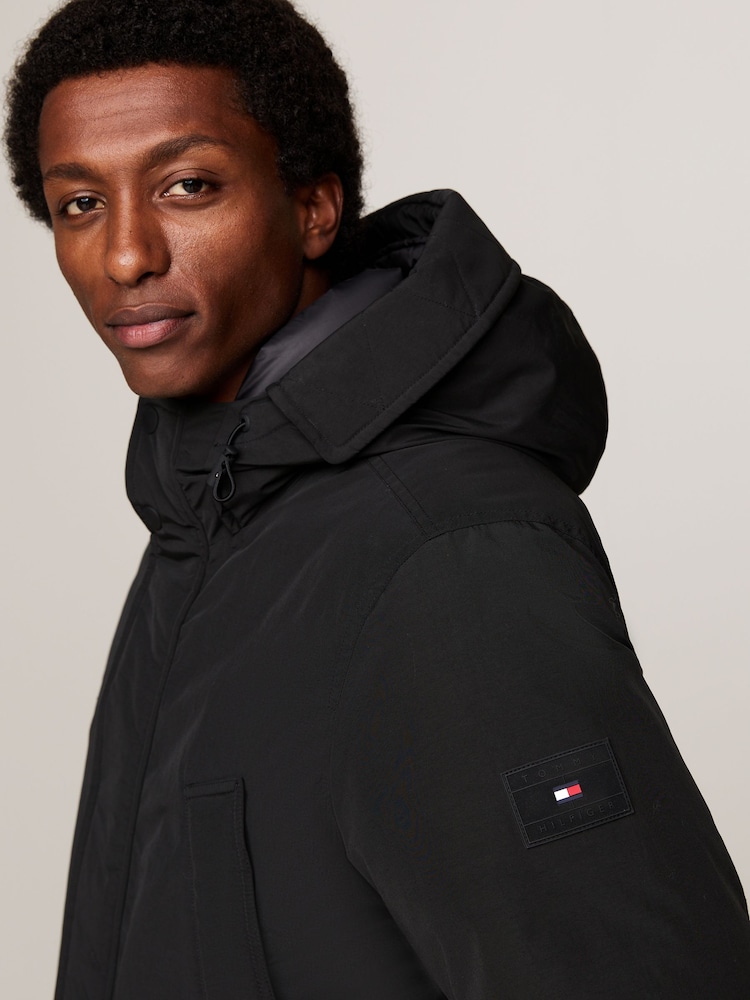 Tommy Hilfiger Black Rockie Down Parka - Image 3 of 5