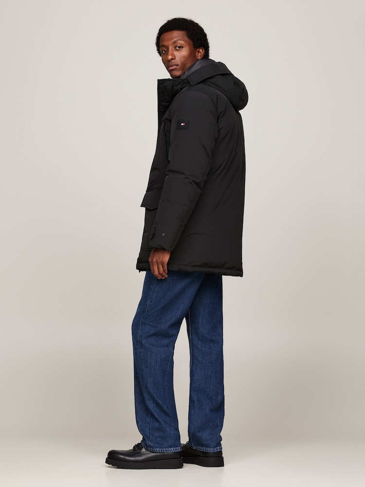 Tommy Hilfiger Black Rockie Down Parka - Image 4 of 5