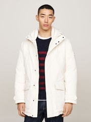Tommy Hilfiger White Rockie Down Parka - Image 1 of 5