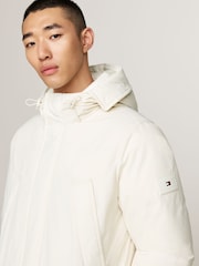 Tommy Hilfiger White Rockie Down Parka - Image 4 of 5