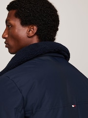 Tommy Hilfiger Blue Rockie Utility Hooded Jacket - Image 4 of 5