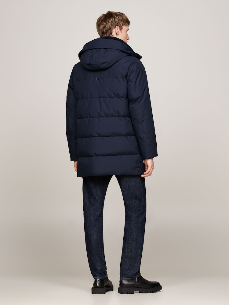 Tommy Hilfiger Blue Rockie Utility Parka - Image 4 of 5
