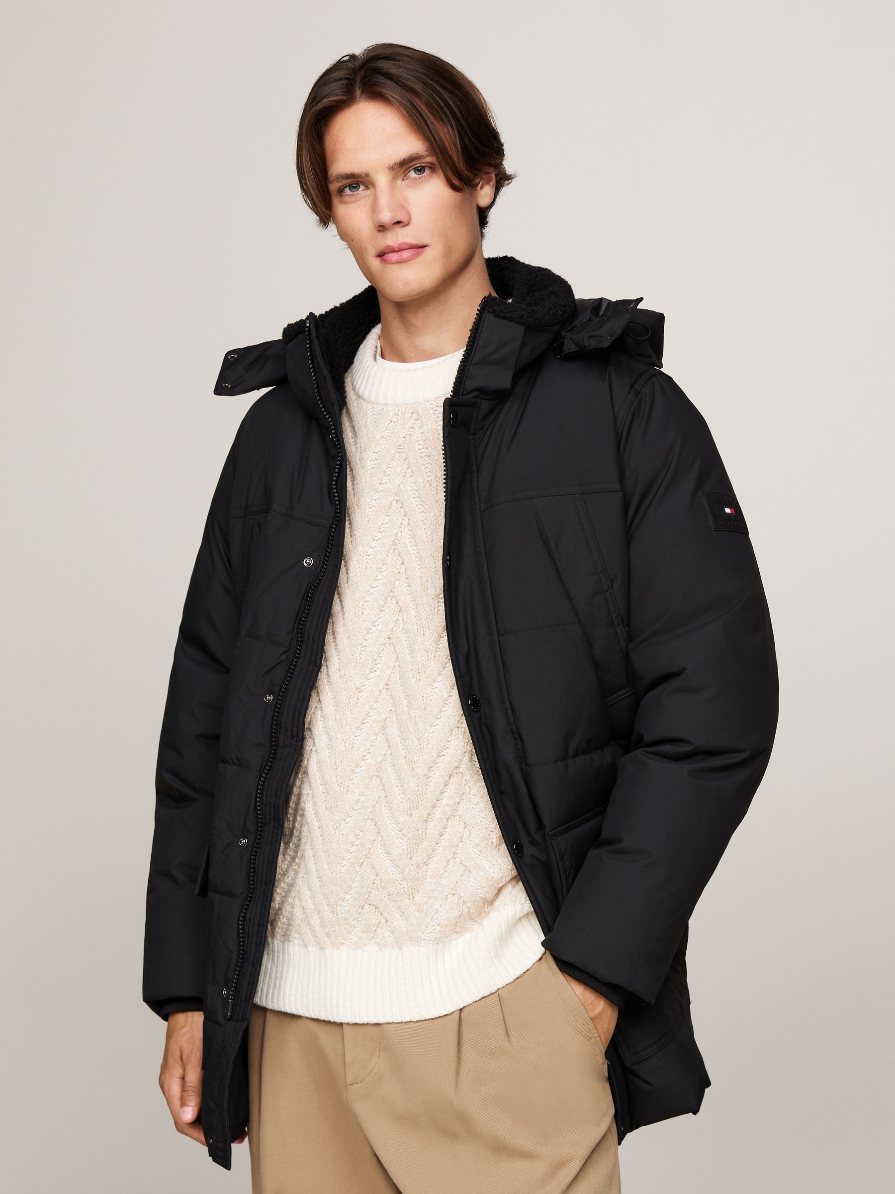 BEEDEN SWITCHING RIB 2WAY PUFFER JACKET - メルカリ