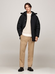 Tommy Hilfiger Black Rockie Utility Parka - Image 4 of 4