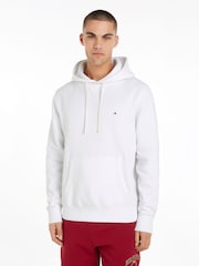 Tommy Hilfiger Essential Fleece White Hoodie - Image 1 of 6