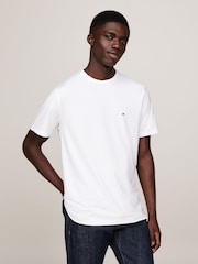 Tommy Hilfiger White Technical T-Shirt - Image 1 of 4