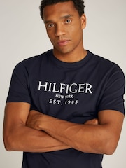 Tommy Hilfiger Blue 100% Cotton T-Shirt - Image 3 of 6