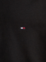 Tommy Hilfiger Black 100% Cotton Essential Terry Zip Sweatshirt - Image 6 of 6