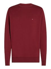 Tommy Hilfiger Red Essential Intechno Crew Neck Sweatshirt - Image 5 of 5