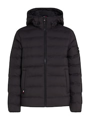Tommy Hilfiger Mid Weight Hooded Black Jacket - Image 5 of 5