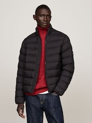 Tommy Hilfiger Mid Weight Stand Collar Black Jacket - Image 1 of 5