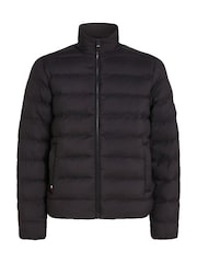 Tommy Hilfiger Mid Weight Stand Collar Black Jacket - Image 5 of 5
