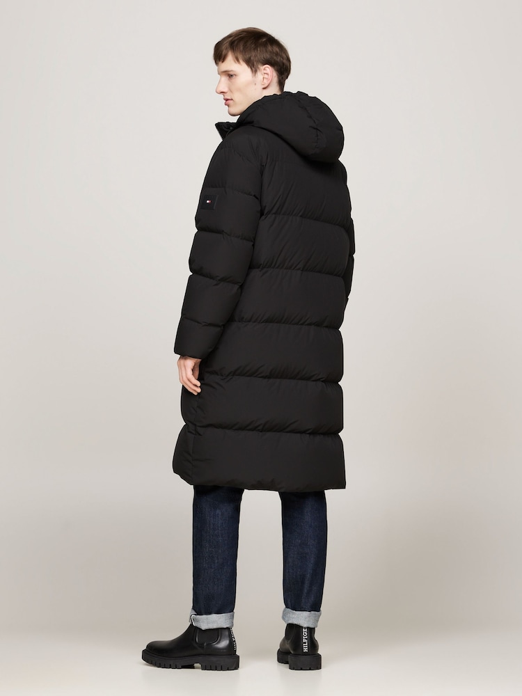 Tommy Hilfiger Quilted Down Black Parka - Image 2 of 5