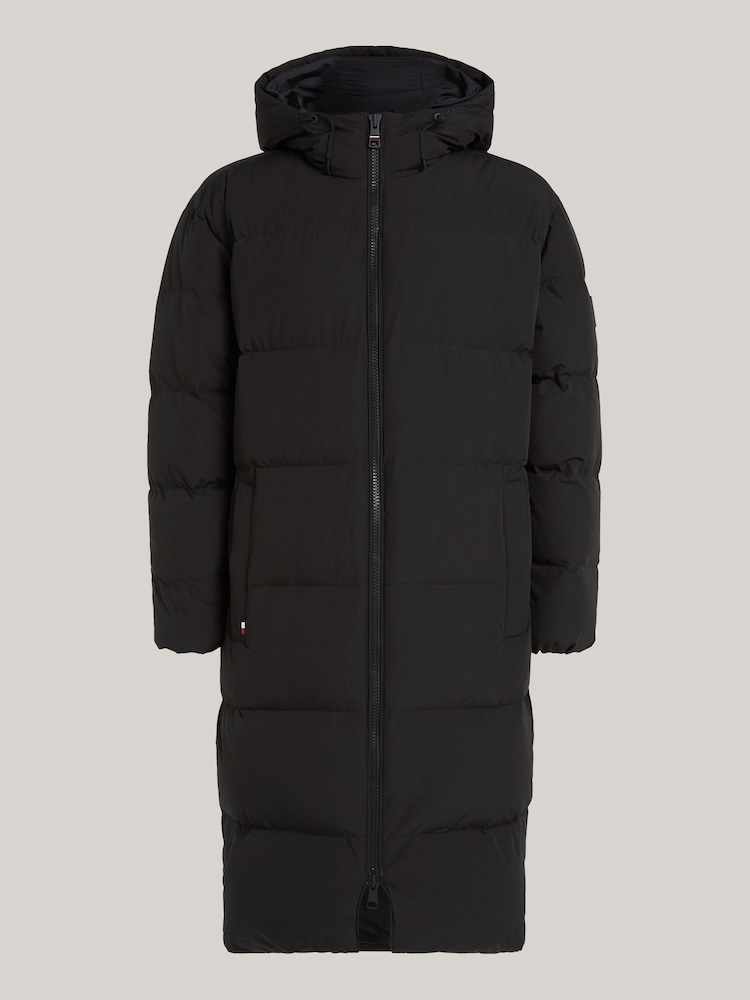 Tommy Hilfiger Quilted Down Black Parka - Image 5 of 5 Tommy Hilfiger Quilted Down Black Parka - Image 5 of 5