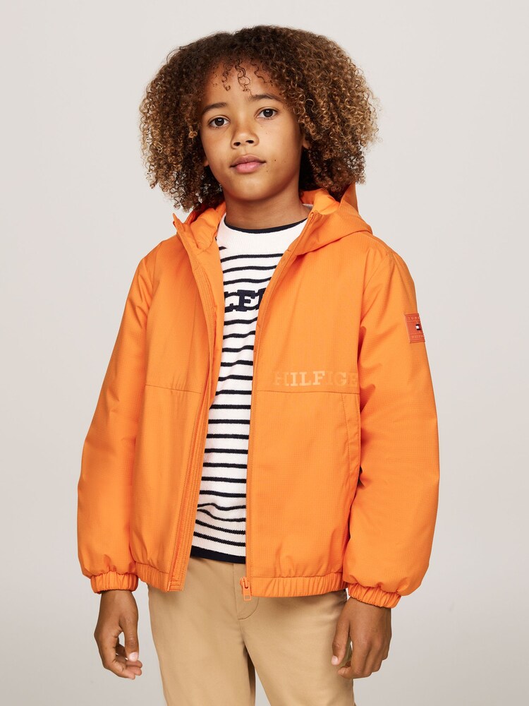 سترة مبطنة خفيفة نسيج ريبستوب من Tommy Hilfiger - صورة 1 من 5 سترة مبطنة خفيفة نسيج ريبستوب من Tommy Hilfiger - صورة 1 من 5