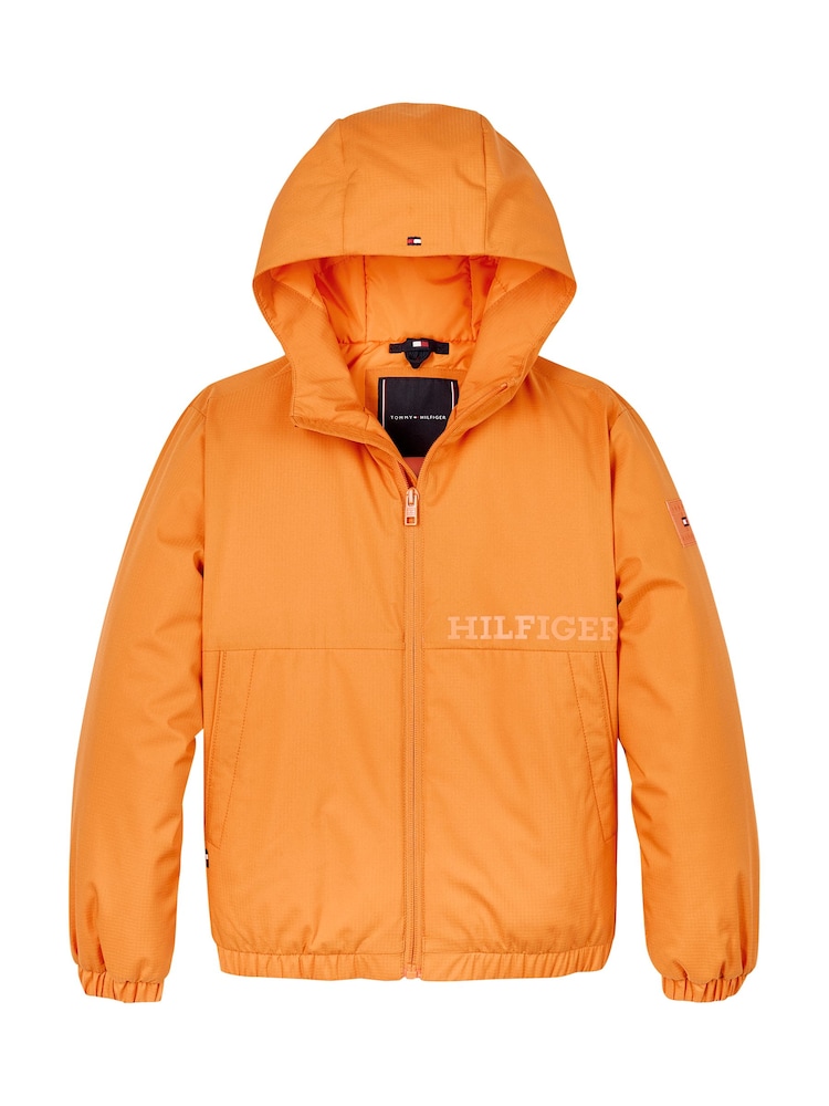 Tommy Hilfiger Orange Light Padded Ribstop Jacket - Image 5 of 5